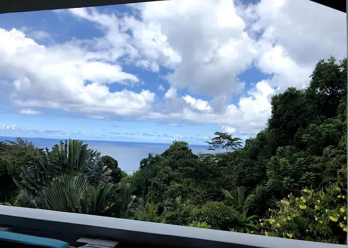 Hilltop South - Bougainville Villa Takamaka